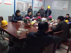南京建工集团三个工程项目接受“省级文明工地”检查验收