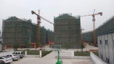 南京建工集团徐州总承包公司桃园安置房项目主体结构通过验收