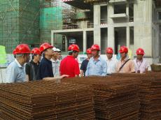 南京建工集团奥赛康药业二期产能扩建项目接受省级文明工地检查验收