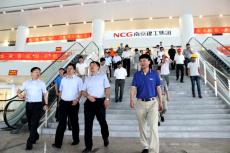 南京市副市长胡万进视察青奥体育公园项目